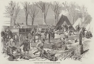 Campaign Ovens for Victualling French Troops
